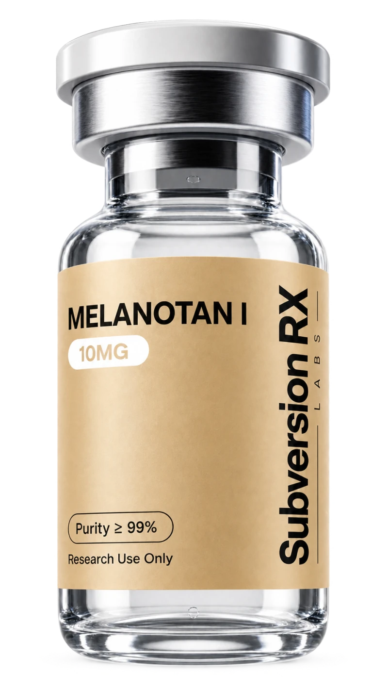 Melanotan I research vial