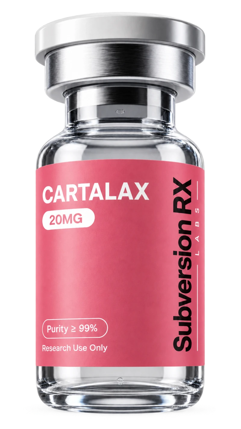 Cartalax research vial