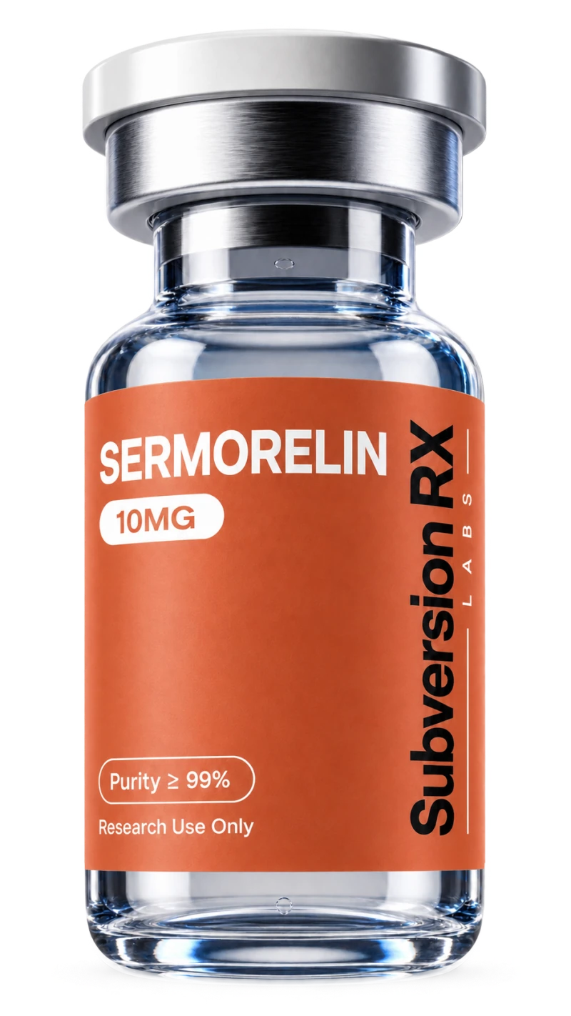 Sermorelin research vial